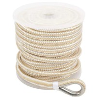 High quality double braided nylon rope marine anchor rope dock line for ship