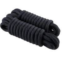 4 Pack Double Braided Nylon Boat Dock Lines, Boat Ropes for Docking, 1/2" * 15' each