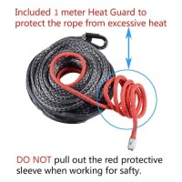 Synthetic Braid Rope 12 Strand 28m Rope Winch 12500lbs
