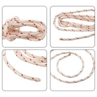 Nylon Pull Starter Rope Recoil Engine Start Cord Starter Rope & Grip for  Petrol Engine Gasoline Powered