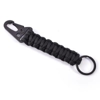 Paracord Keychain with Carabiner for Outdoor Multipurpose Survival Tool with paracord Emergency Tool