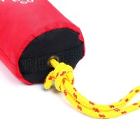 Heavy-duty Bright yellow 8MM polypropylene rescue throw floating rope