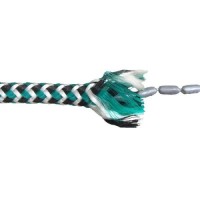 polypropylene braided lead core rope 600feet wooden spool