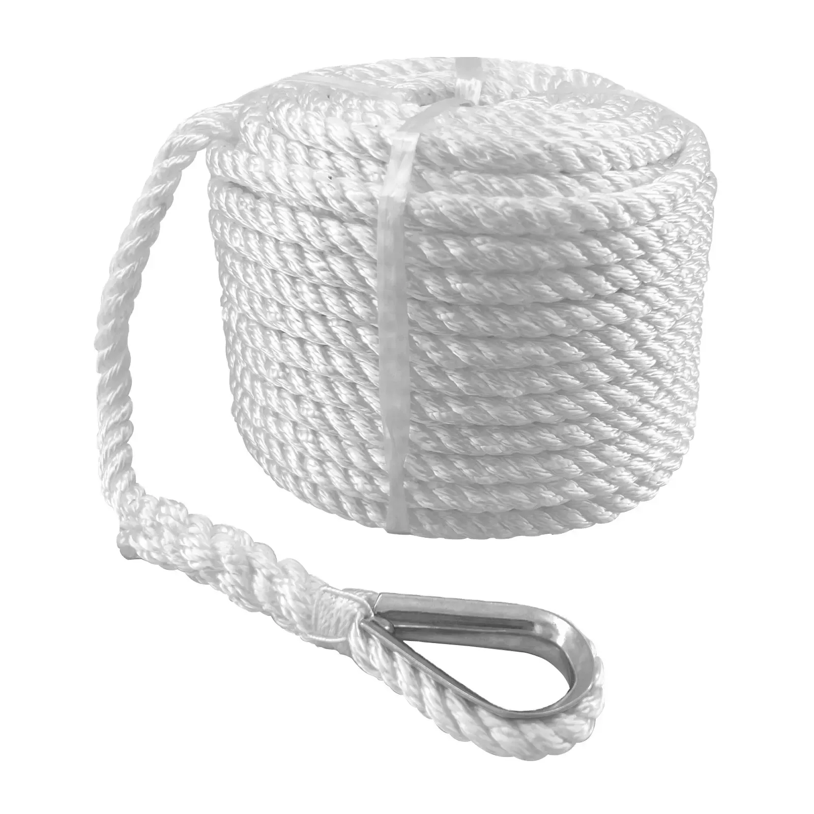 High Quality Durable Polyester Dock Line Anchor Line Marine Rope With Customized Size
