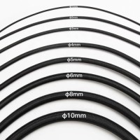 Black Elastic Shock Cord Bungee Rope with Toggle Ties