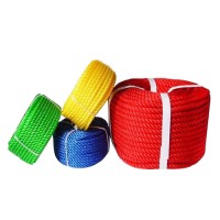 High Breaking 3 Strand pp rope of polypropylene rope