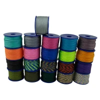 Paracord 550 Type III, 100% Polyester Heavy Duty Tactical Parachute Cord