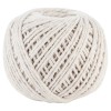 Customers logo 1mm natural color twisted macrame cotton twine