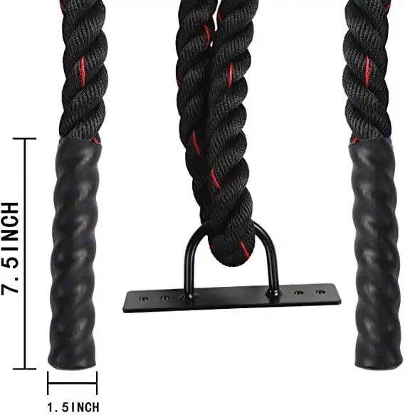 Power Training Fitness Anchor 38mm 50mm Nylon Gym Fitness Battle Rope