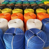 High Breaking 3 Strand pp rope of polypropylene rope