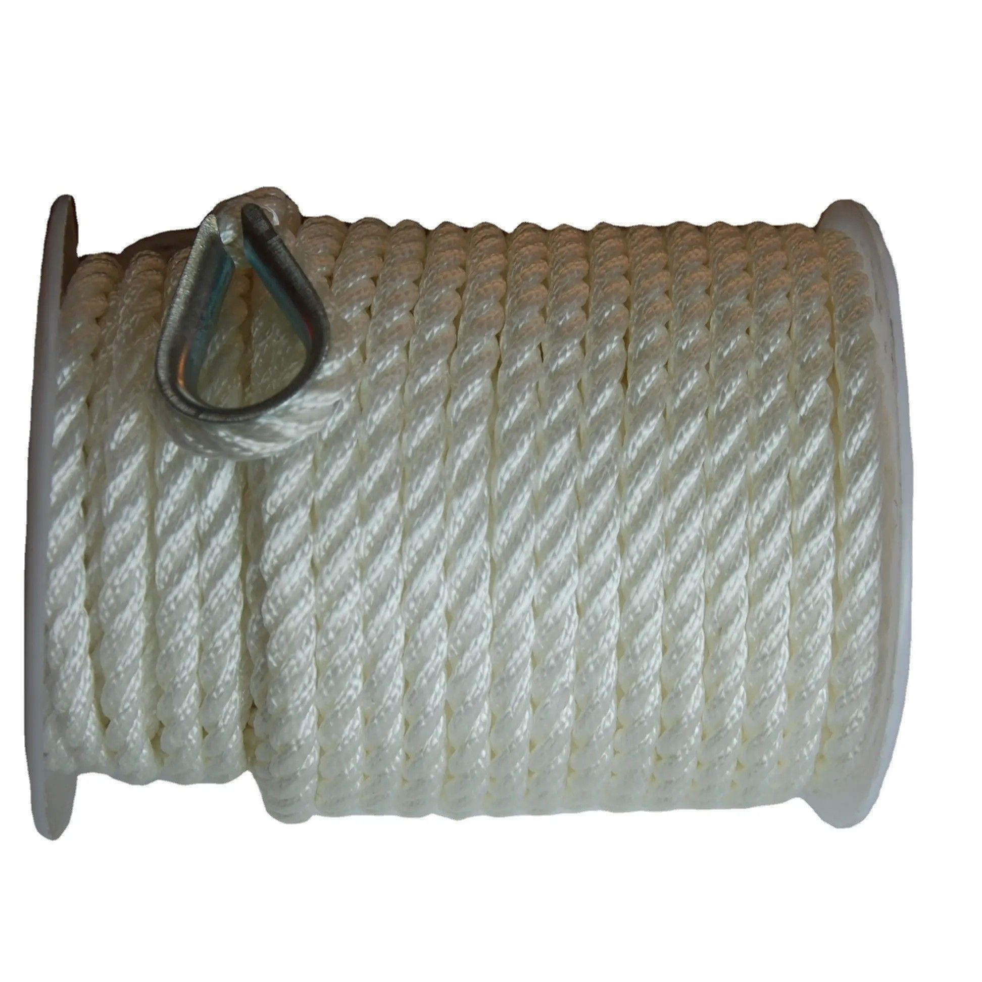 Custom Twisted PP 3 strands twisted Rope Fishing Line and Boat Mooring Ropes
