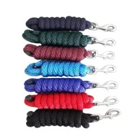 Durable Nylon Soft Poly Strong Lead Rope for Horse High Quality for Riding Custom Logo