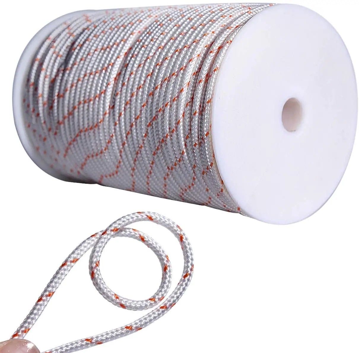 Good Quality 100m Dia 2.5mm 3.5mm 4mm 4.5mm Nylon Pull Starter Recoil Start Cord Rope for Lawnmower
