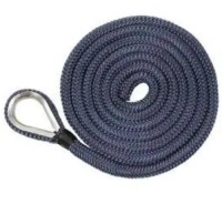High quality and Marine grade Nylon Double braided rope dock line