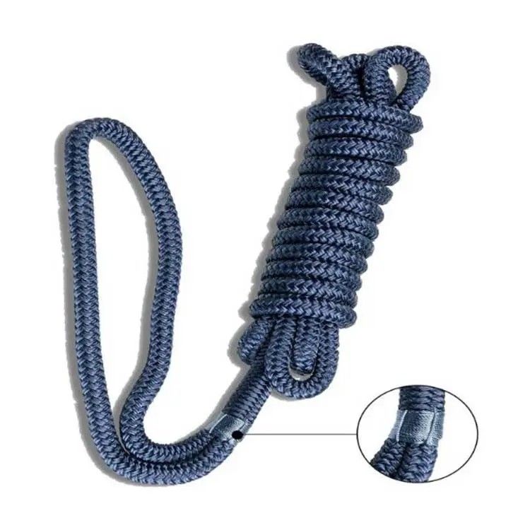 High quality and Marine grade Nylon Double braided rope dock line