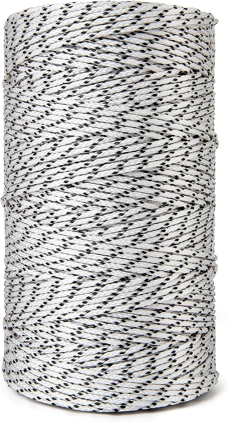 Durable and Versatile String for Masonry 685 Feet #24 Bonded Braided Nylon Mason Line