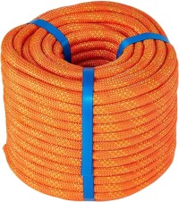 7/16 Inch 150ft Double Braided Polyester Rope, Heavy Duty Nylon Rop