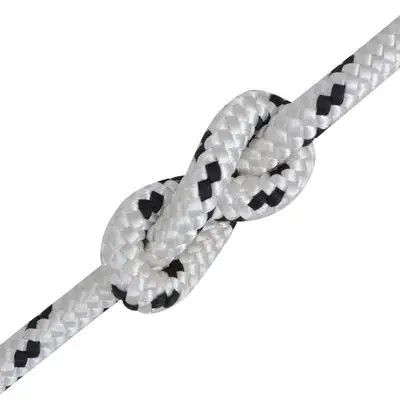 Polyester Yarn for Marine Rope 1/2 Inch Polyester Double Braided Sail Rope