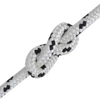 Polyester Yarn for Marine Rope 1/2 Inch Polyester Double Braided Sail Rope
