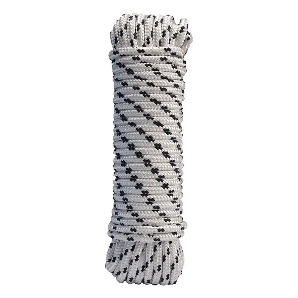 Polyester Yarn for Marine Rope 1/2 Inch Polyester Double Braided Sail Rope