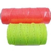 Nylon Fluorescent Twine 210D #18 #24 Multi-Ply Colored Mason Line Nylon twine