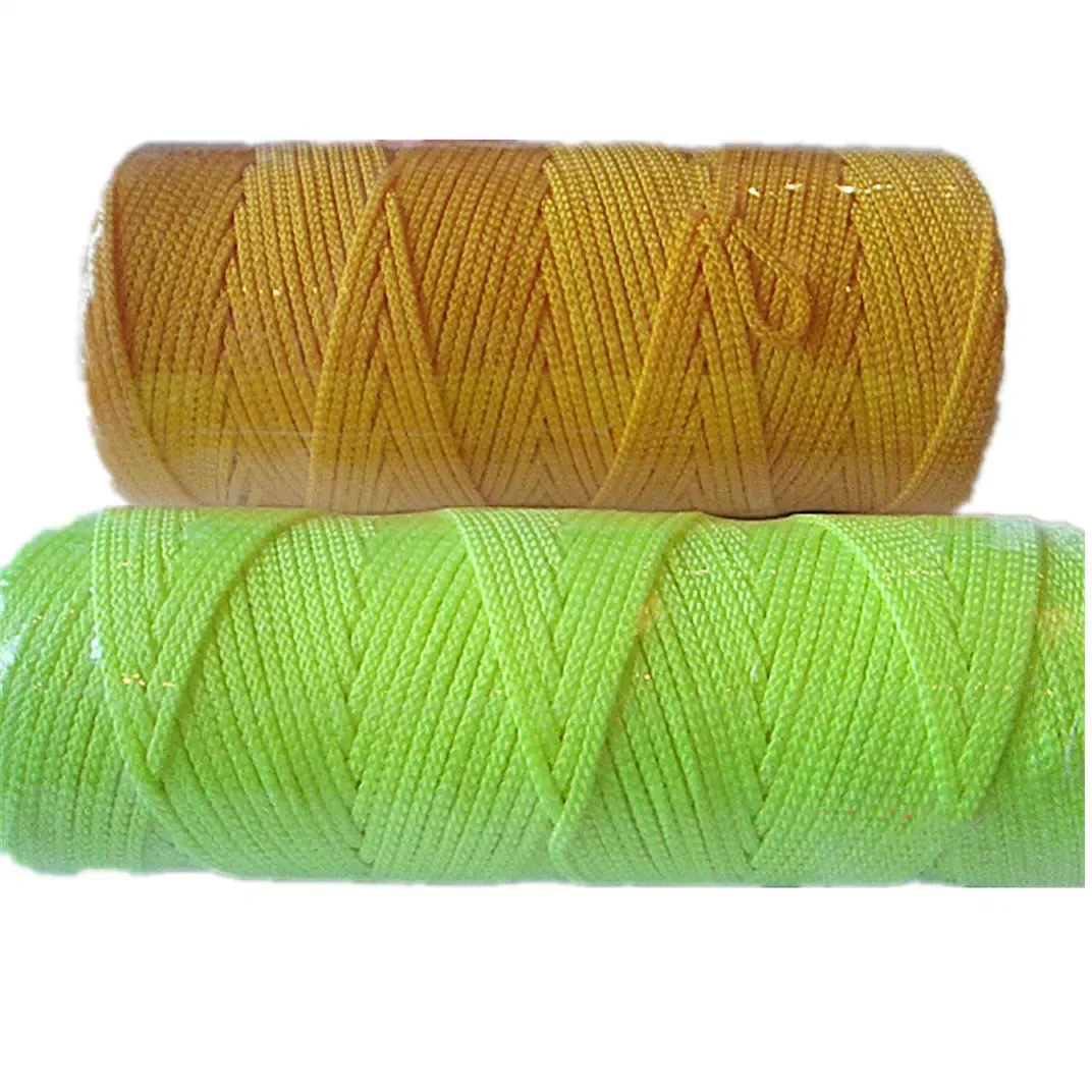 Nylon Fluorescent Twine 210D #18 #24 Multi-Ply Colored Mason Line Nylon twine