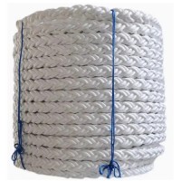 Polyester braided rope 8 strands 12 trands Ship Mooring Rope Tow Rope for wholesale supply
