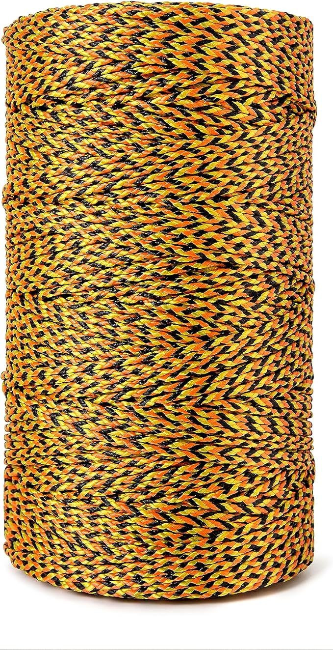Durable and Versatile String for Masonry 685 Feet #24 Bonded Braided Nylon Mason Line