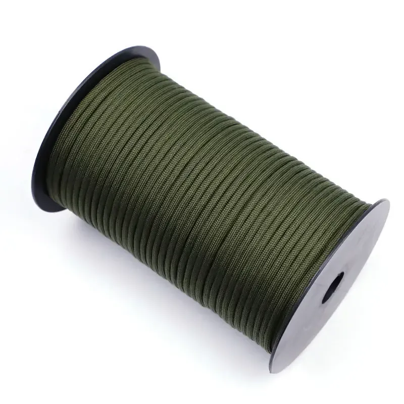 7 Inner Strands Parachute Cord Rope Type Tent Camping Hiking Parachute Cord