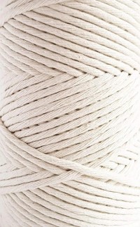 4mm White Soft Single Twisted Cotton Cord in DIY usage for handi-craft