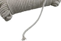 100 Ft Heavy Duty Braided Cotton Rope Clothesline Approximately #6 1/4" 6 mm Multi Purpose Home Boat Camping