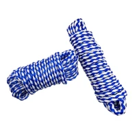 Wholesale Yacht Sail Rope Polyethylene Hollow Braided Flat Rope And Ski Rope For Fishing/Packing/Farming
