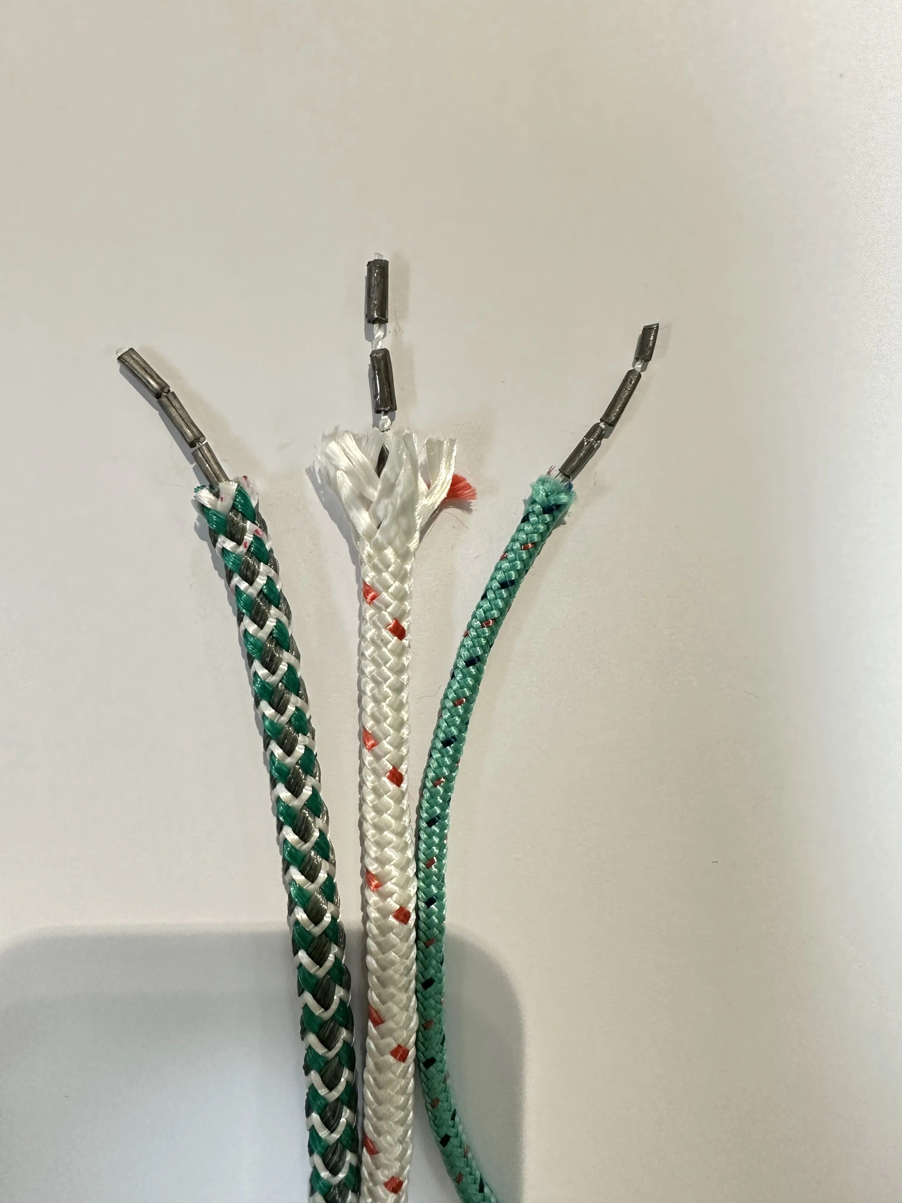 Customized Fishing Lead Core Rope 22mm 24mm diameter heavy duty polyester Rope with Lead Core