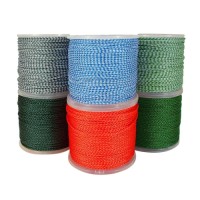 Marine sailing yacht Waterproof Wholesale Floating polypropylene PP PE hollow Braided rope Plastic Packing rope