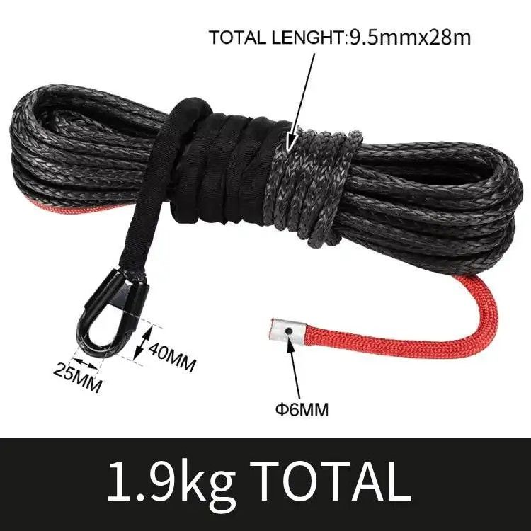 Factory Direct Off-road Kinetic Nylon Winch Rope 10mm X 30m New Condition