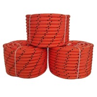 3/8"Polypropylene Rope 10mm Double Braided Polyester Marine Pulling Rope