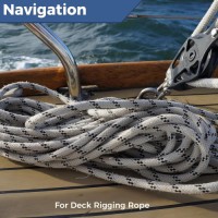 Double Braided Polyester or Nylon Rope, Heavy Duty Rope
