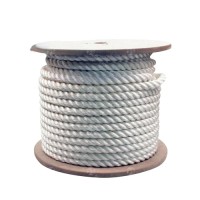 Wholesale 3 Strand Twisted Pure 100% Nylon Marine Boat Rope With ISO Certificate for Heavy Duty Towing/Mooring
