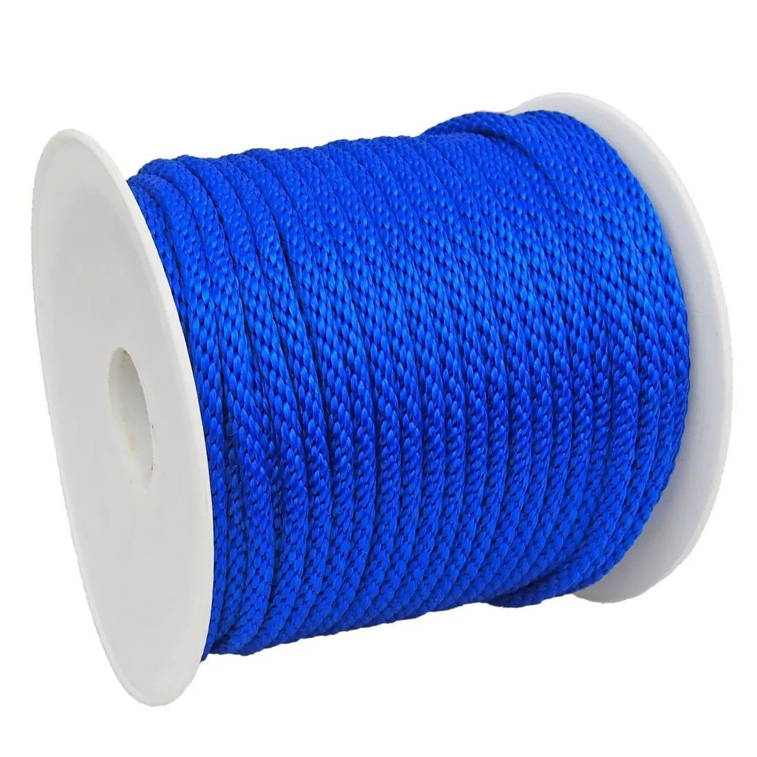 low stretch with knots easily 1/4 inch pp multifilament solid braid rope