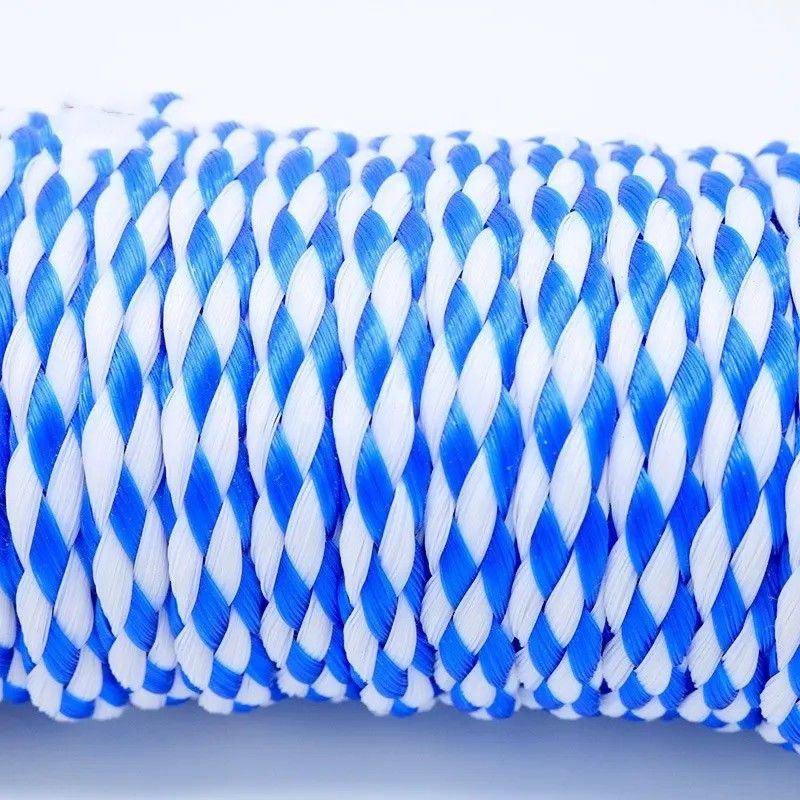 Wholesale Customized  Yacht Sail Rope Polyethylene Hollow Braided Flat Rope and Ski Rope