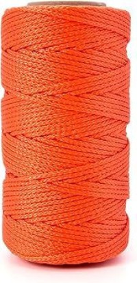 Nylon Twine 250 Feet #18 Braided Nylon Mason line String Perfect for Masonry Jobs  Gardening