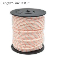 3.5mm Quality Polyester Recoil Engine Start Cord for Most Chain Saws and Lawn Mowers Chainsaws Pull Starter Rope